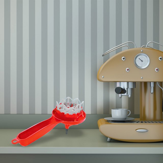 Limpiador de molinillo de café con cepillo de limpieza de cabezal de elaboración de cerveza semiautomático para barra de cafetería Likrtyny Para estrenar