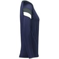 thumbnail image 5 of High Five L Ladies TruHit Tri-Color Long Sleeve Jersey Navy/Graphite/White 342242, 5 of 5