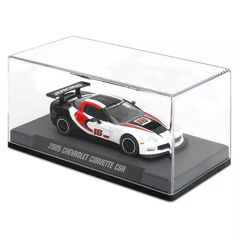 2005 Chevrolet Corvette C6R #16 White with Black and Red Graphics