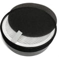 thumbnail image 2 of True HEPA Air Filter Replacement Compatible with hOmeLabs Compact Air Purifier 3 Stage Filtration with Night Light Office Bedroom, 3 Units, 2 of 4