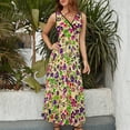 thumbnail image 4 of Leopard Print Pattern Sleeveless Dress Female Clothing Dress Women Summer 2025 Dress, 4 of 7