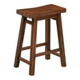 thumbnail image 7 of Boraam Sonoma Counter Height Backless Kitchen Bar Stools - Chestnut Wire-Brush Set of 2, 7 of 7