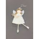 thumbnail image 2 of Christmas Angel Doll Hanging Ornament Plush Decoration for Xmas Angel Pendant for Party and Home Decor for Holiday Celebrations(White), 2 of 3