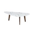 thumbnail image 1 of Mesa de Centro Kessa Muebles Adenn Marmol Blanco Cristal, 1 of 1