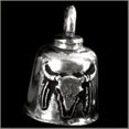 thumbnail image 1 of BUFFALO SKULL Gremlin Bell biker harley motorcycle good luck charm, 1 of 4
