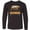 AB-Black, variant on Inktastic Wyoming Vacation Bear Silhouette Long Sleeve Youth T-Shirt