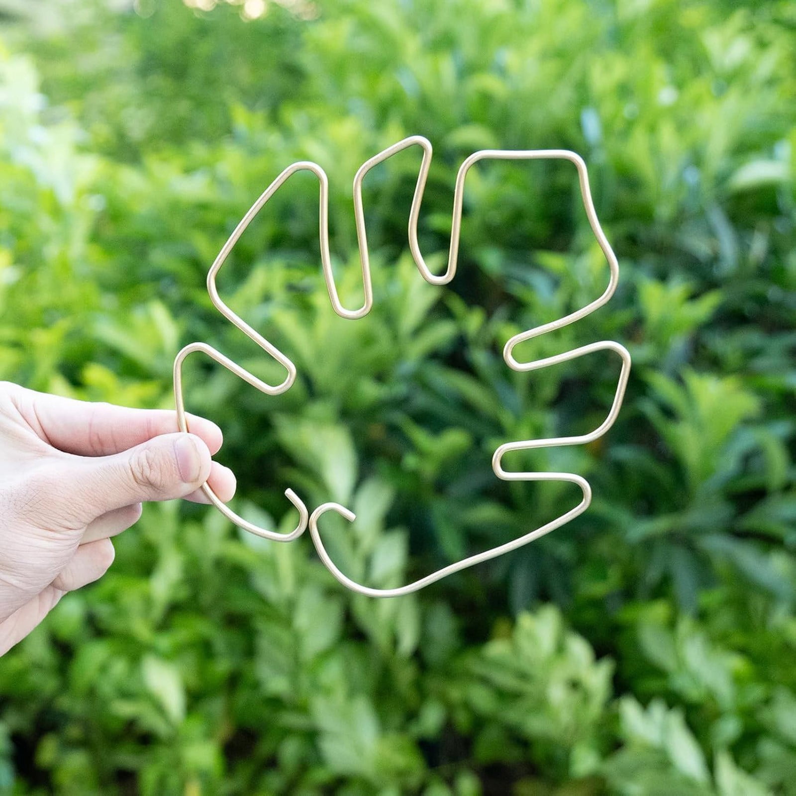 1Pcs Monstera Plant Support, Plant Stem Supports for Indoor Plants, Stable Plant Support Stakes for Indoor Plant, Uniquely Leaf Shaped Plant Support for Thriving Growth Indoor Climbing Plant