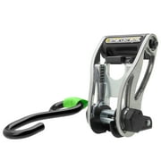 SmartStraps RatchetX Standard Duty Ratchet Tie Down Straps, 1 x 12 ft, 500 lb Safe Work Load, 1,500 lb Break Strength, Padded Handle, Green, 2-Pack