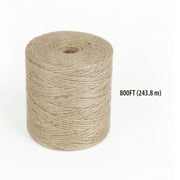 Hyper Tough 800 Feet Jute Twine Natural