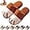 Caramel, variant on Cat Feet Slippers, Cat Paw Slippers for Women, Cute House Animal Slippers, Fun Cat Paw Christmas Slippers, Cozy Warm Fuzzy Winter Slippers, Non-slip Soft Memory Foam