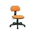 thumbnail image 1 of Office Star One Touch Pneumatic Seat Height Adjustment Task Chair, Orange, 1 of 3