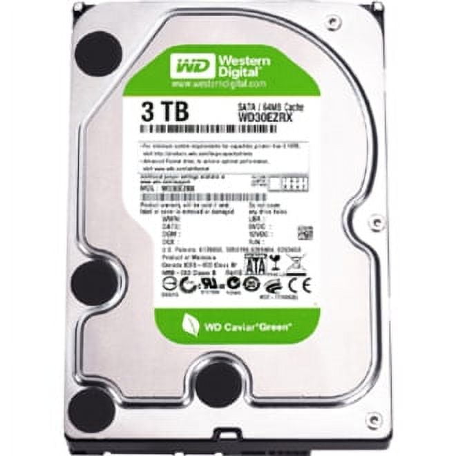 HDD 3.5インチ Western Digital Green 3TB×2 Western Digital 3TB SATA HDD - Internal 3.5