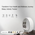 thumbnail image 4 of Health Tracker Smart  Conexión Health Fitness Tracker IPX8 Impermeable Frecuencia Cardíaca/temperatura Corporal/podómetro para Monitor Frecuencia Cardíaca y Sueño ANGGREK Otros, 4 of 8