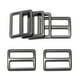 thumbnail image 1 of Uxcell 6-Pack Hebillas Metálicas Tri Glide, Ajustador de Correa de Cinturón de Aleación de Zinc de 1 Pulgada [Negro Gris], 1 of 1