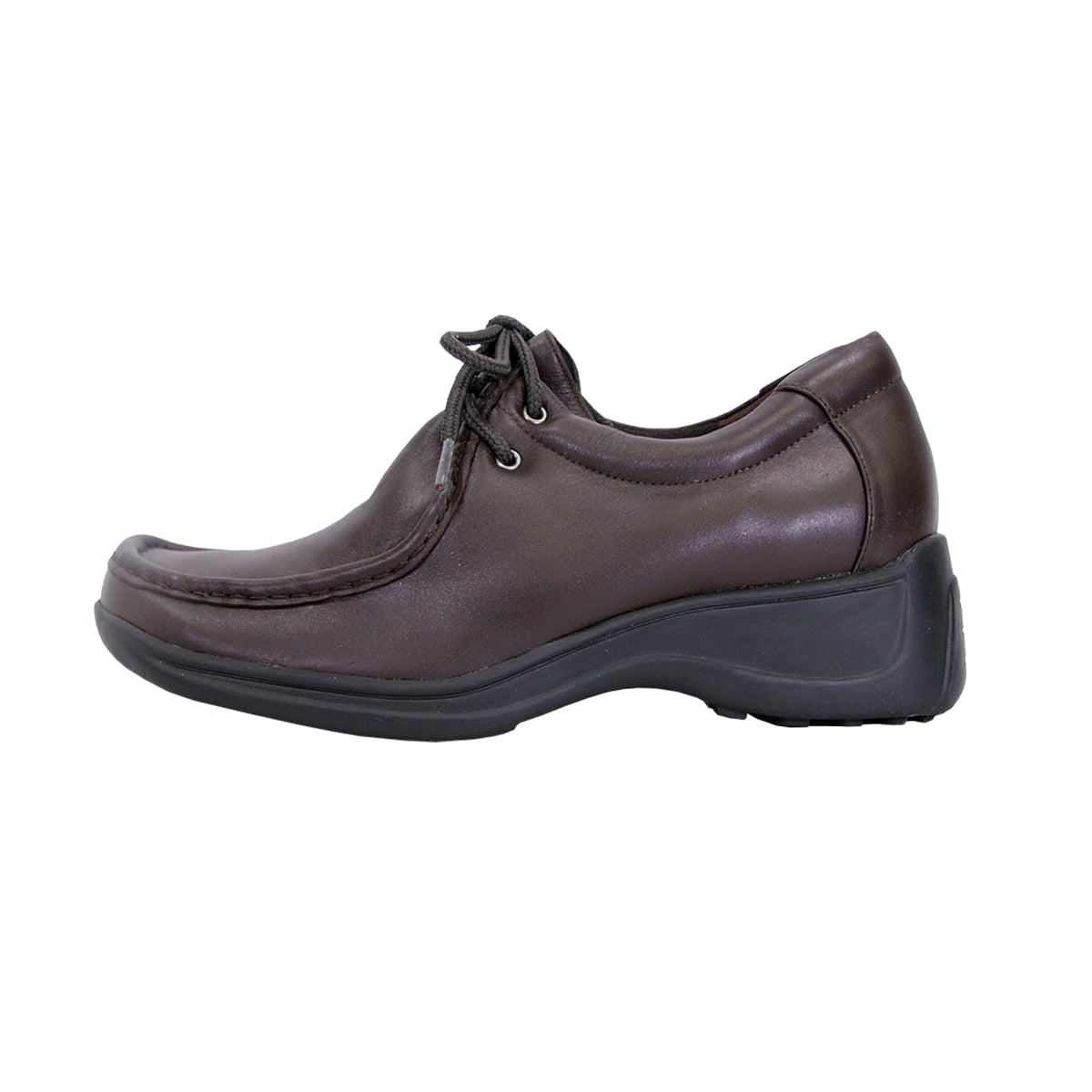 24 HOUR COMFORT Kris Wide Width Comfort Shoes For Work and Casual Attire BROWN 11