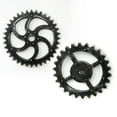 ZAROYEAX Home Wooden Black Gear Hanging Vintage Industrial Style Wall zaroyeax-home-wooden-black-gear-hanging-vintage-industrial-style-wall