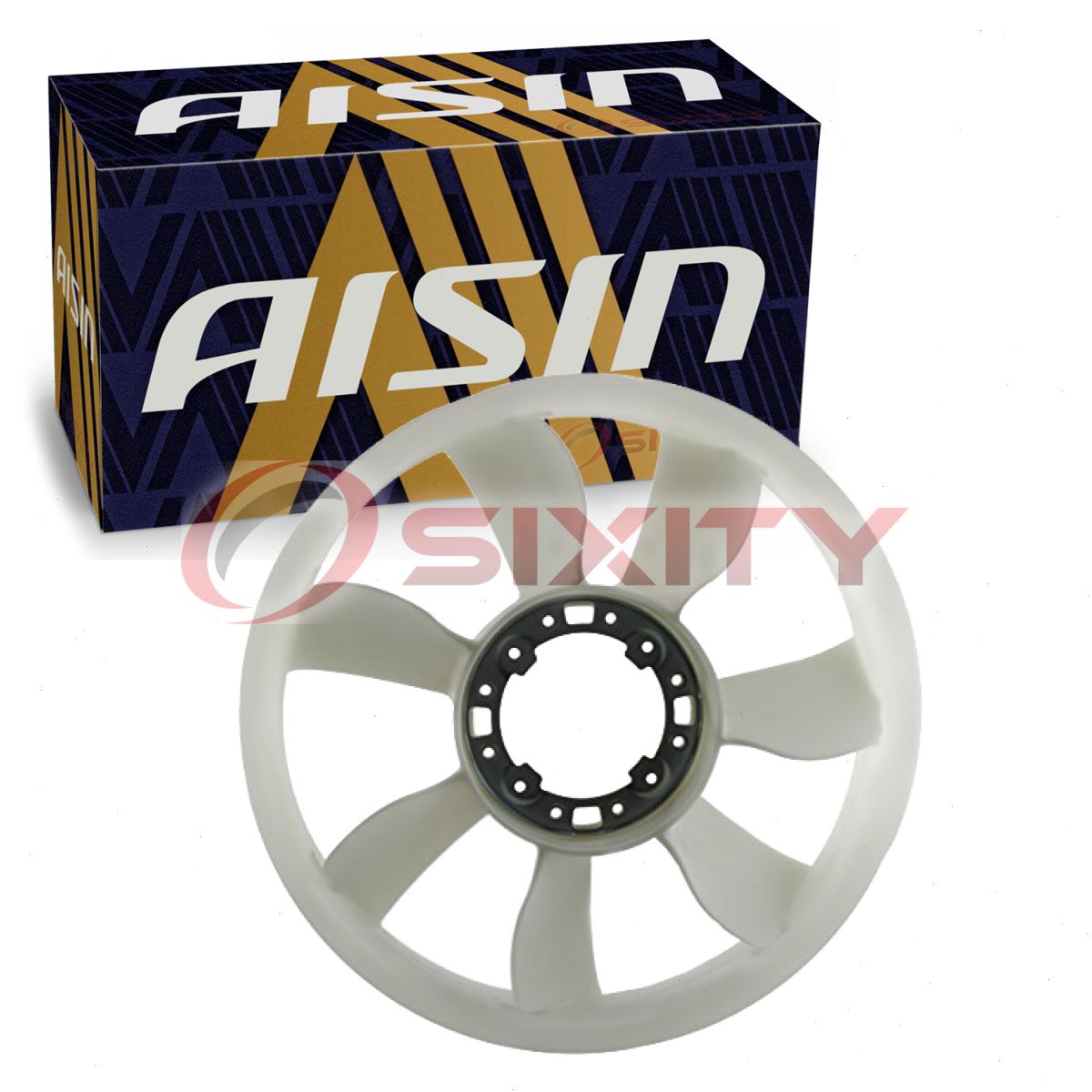 AISIN Engine Cooling Fan Blade FNT007 – For Toyota 4Runner, Tacoma, Tundra, Replaces 16361-0P380, 16361-31060