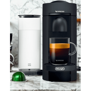 VertuoPlus Coffee and Espresso Machine - 60 oz Water Tank - Matte Black
