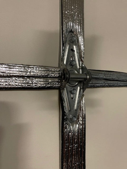 Garage Door Frame Framing  Peal & Stick Foil Insulation (4'x5')