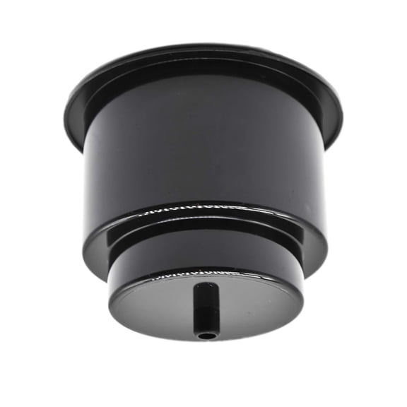 Marine City Black Plastic Cup Holder with Drain Hole, Durable Marine Drink Holder for Boats, Yachts, RVs, Caravans & Cars