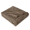 thumbnail image 2 of Sofia Vergara Home Classic Leopard Throw Blanket, Beige, Standard Throw, 2 of 5