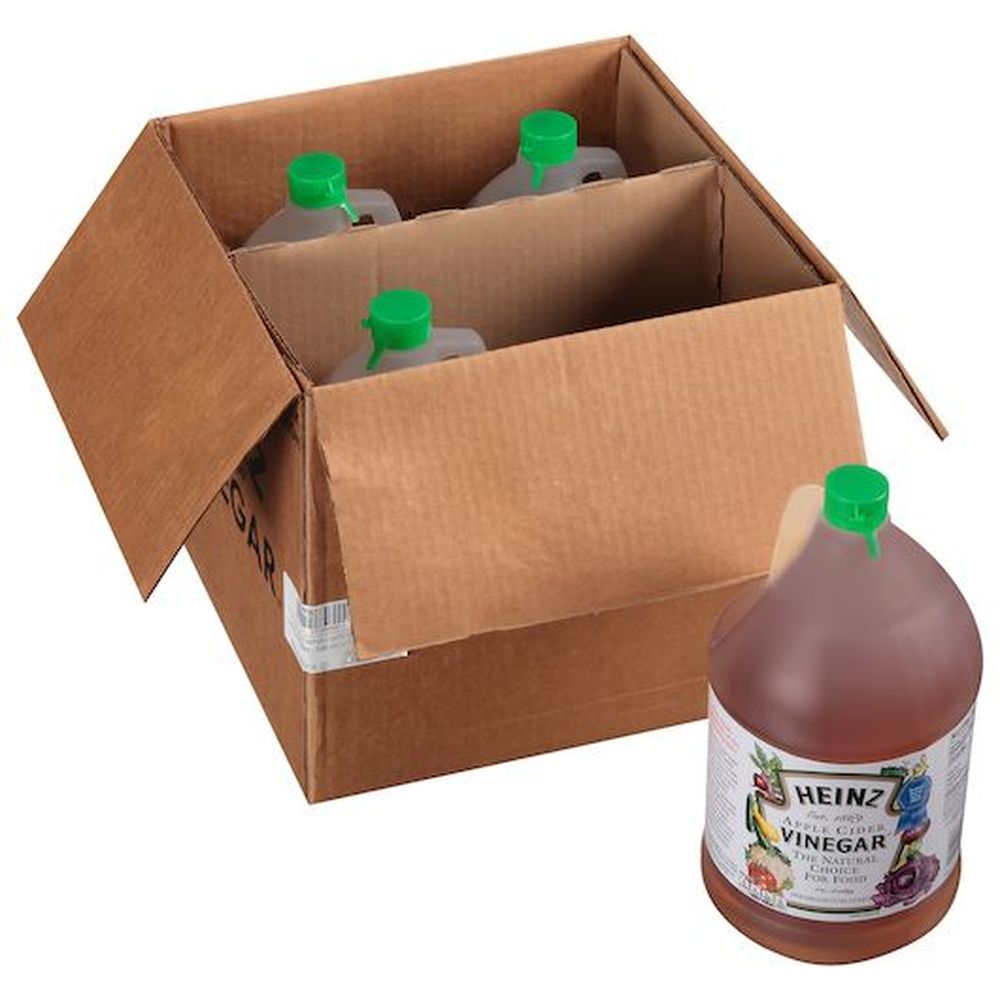 Heinz Apple Cider Vinegar Jug, 1 Gallon -- 4 per case.