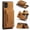 Brown, variant on Detachable Back Cover For Samsung Galaxy A71 A51 Wallet Case with Card Holder Magnetic For Samsung Galaxy A71 A51 Leather Phone Cases