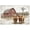 Unframe-style, variant on Rustic Farmhouse Highland Cow Wall Art Red Barn Windmill Country Home Decor