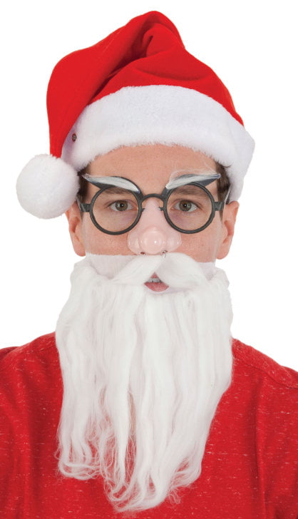 VIGE Halloween Funny Costume Party Fake Beard Santa Claus Moustache Christmas Decorations Sale