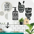 thumbnail image 3 of RoomMates Sticker Muraux Wash Your Hands Soap Quote, 3 of 3