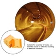 thumbnail image 3 of Miangastore 4 Pcs Reflective Road Studs for Driveway Entrance ABS Raised Pavement Markers High Visibility Reflectors for Night Safety, 3 of 9