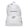 thumbnail image 3 of Skechers Women's D'Lites - Fresh Start White/Navy/Red, 3 of 7