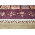 thumbnail image 3 of Lobzenica Burgundy Medallion Polyester Area Rugs for Living Room Washable Rugs Boho Moroccan Area Rug Soft Geometric Bohemian Carpet Distressed Indoor Rug for Bedroom Dining Room Office Nonslip Rug, 3 of 9