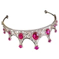thumbnail image 5 of CIMAXIC Wedding Wedding Crown Bride Crown Rhinestone Crown Birthday Party Tiara Wedding Hair Accessory,5.91"X5.91"X1.97", 5 of 5