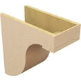 thumbnail image 5 of 10"W x 20"D x 20"H Classic Del Monte Rough Cedar Woodgrain TimberThane Corbel, Primed Tan, 5 of 6