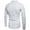 White, variant on Fesfesfes Long Sleeve Shirt for Men Personality Casual Slim Fit Long Sleeve Top Blouse Shirt Under $10