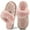 Pink, variant on Ecetana Slippers for Women Memory Foam Fluffy Soft Lined Warm Slip On House Shoes