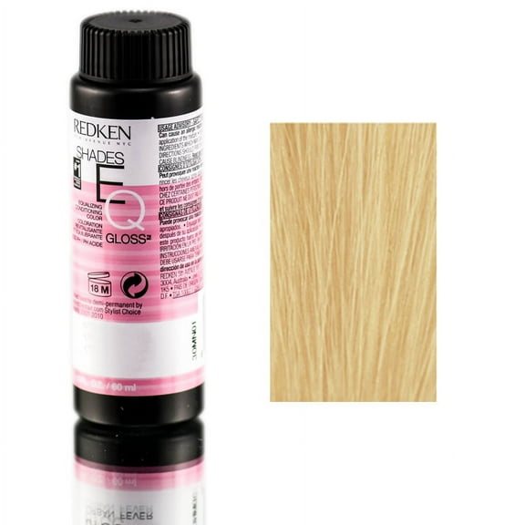 Redken Shades EQ Equalizing Conditioning Color Gloss - 09G Vanilla Creme - Pack of 1 with Sleek Comb