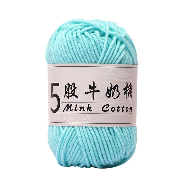 Accesorios de Muñeca de Bebé 5 Hilos de Leche Muñeca de Algodón Hilo de Punto Suéter de Bebé Bola de Lana Ropa de Muñeca de Bebé