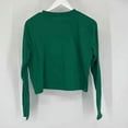 thumbnail image 4 of Victoria's Secret PINK Women's Everyday Script Logo Long Sleeve T-Shirt Green L, 4 of 6