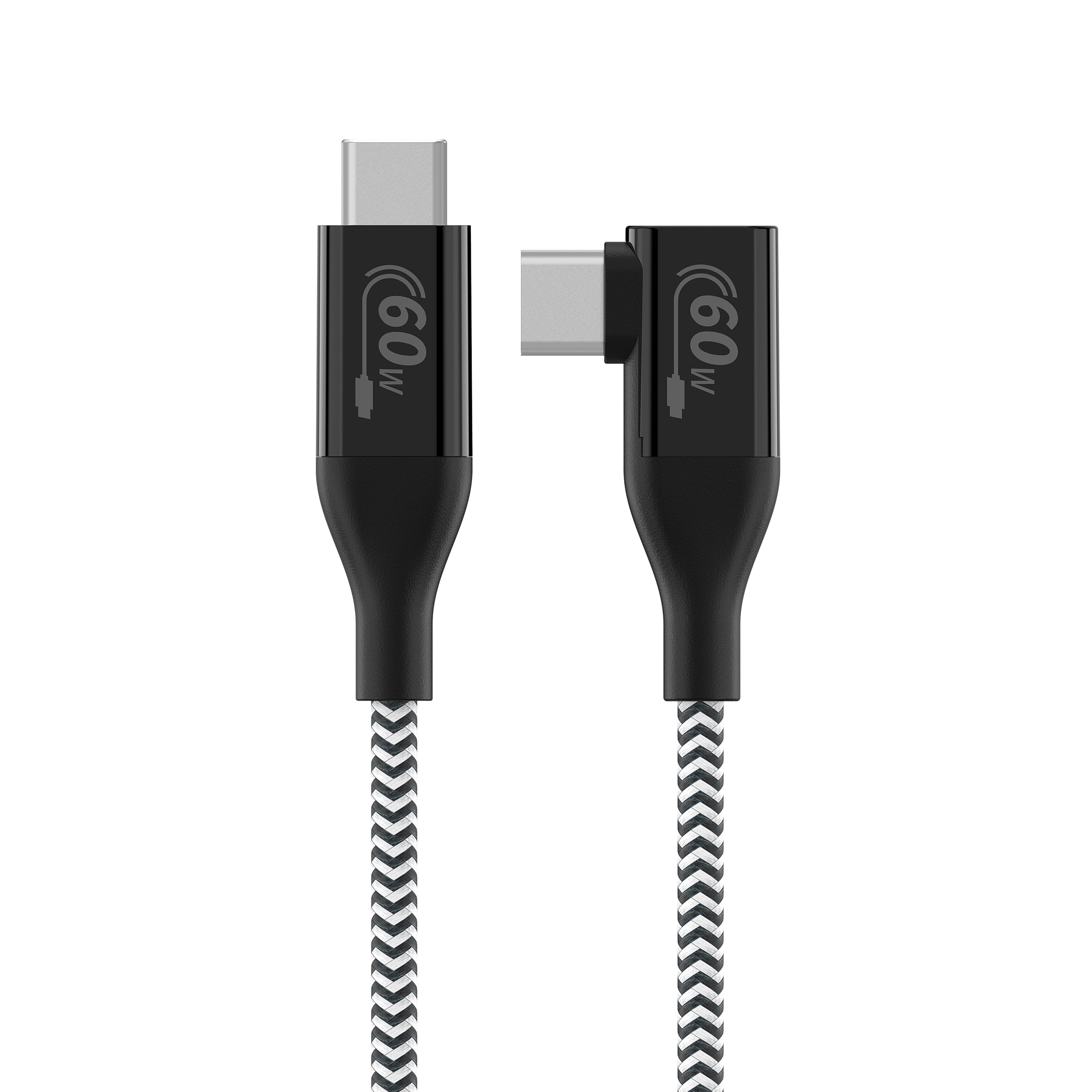 Auto Drive 90 USB Type-C  Data Sync and Charging Cable, Compatible with Android Devices, 6FT
