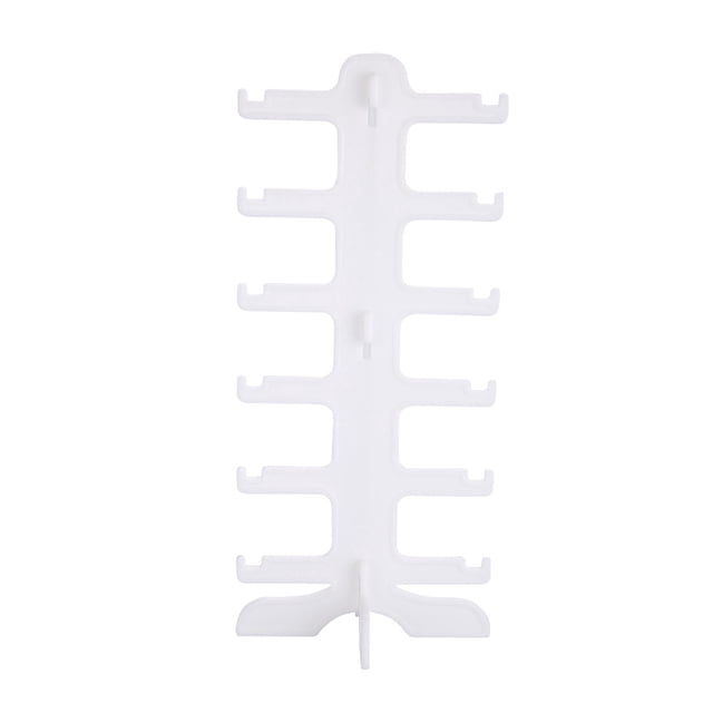 Soporte organizador para exhibir gafas de sol de plástico, 6 pares