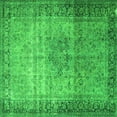thumbnail image 1 of Ahgly Company Indoor Square Persian Green Traditional Area Rugs, 5' Square, 1 of 1
