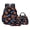 Basketball Star Paint Splatter, variant on Xoenoiee Lion Tiger Sloth School Bus Print Backpack with Lunch Bags and Pencil Case Set of 3 Elementary School Bags for Kids Boys Large Capacity Bookbag Bagpack Rucksack Satchel Casual Daypack