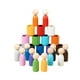 thumbnail image 1 of Juego de clasificador de madera, tazas, juguete Montessori, juguetes sensoriales, juguetes de educación temprana, muñecas de clavijas de, 1 of 9