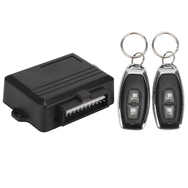 Cerradura central de puerta a distancia, kit central remoto de 12 V para coche, sistema de cierre centralizado de puertas de alto rendimiento