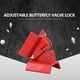 thumbnail image 3 of Bloqueo Etiquetado Cable Lock Handy Instalación Cables Locks Peso ligero Multifuncional Exquisito Cuerda de cuerda Válvulas 1 Conjunto seitruly TO001468-00B, 3 of 6