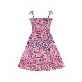 thumbnail image 2 of Girls Dress Tank Smocked Dress Cat Leopard 2-3 Years, 2 of 6