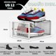 thumbnail image 4 of Organizadores transparentes para zapatos apilables multifuncionales para hogar 12 piezas transparente blanco, 4 of 8