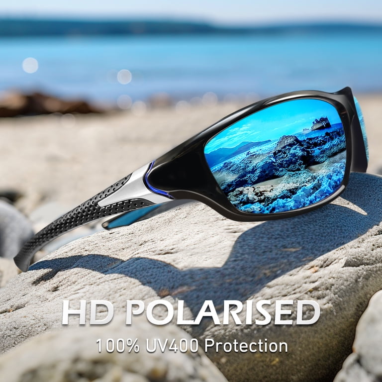 Sunier Polarized Sports Sunglasses, UV400 Protection  display picture 1